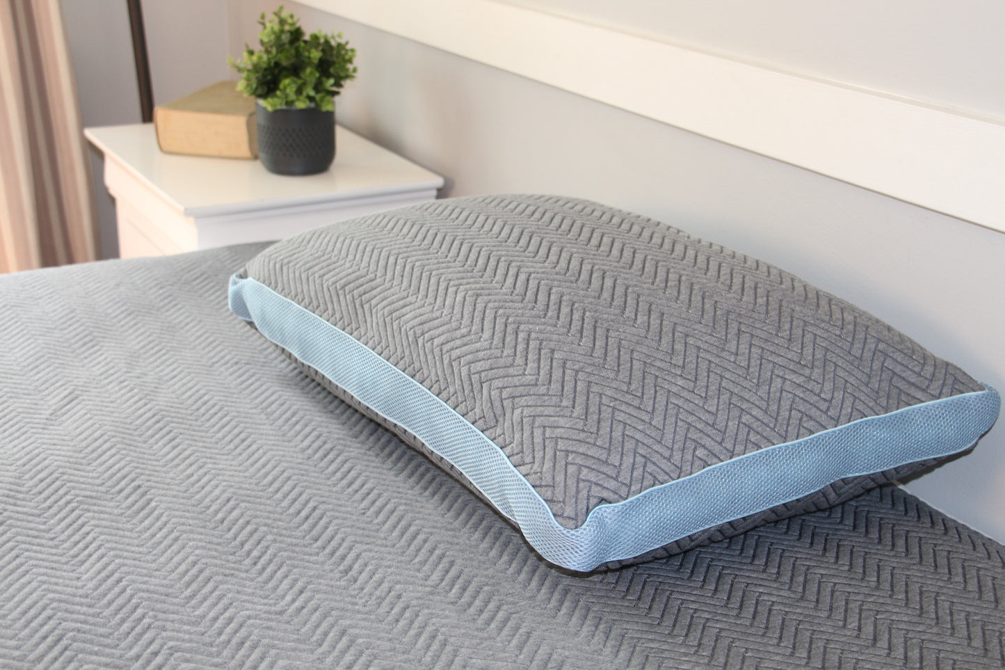 Active Charcoal Adjustable Fill Pillow