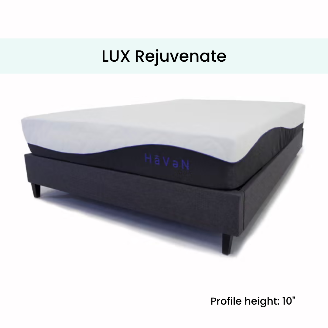 Haven Mattress Mattress LUX Rejuvenate / RV Queen (60" x 74.5") RV, Trailer, Marine and Custom Mattress Sizes